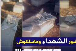 بالصور.. مقبرة الشهداء بهيليوبوليس في قالمة تتعرض للتخريب