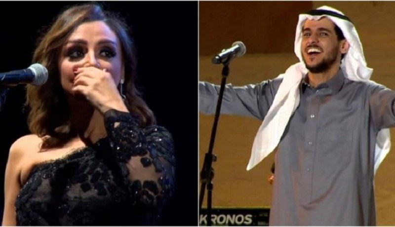 شاهد.. فشل ذريع لحفلتي أنغام وعايض في جدة ومقاعد فارغة!