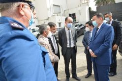 بالصور.. واجعوط في زيارة إلى فرع الديوان الوطني للامتحانات والمسابقات بالقبة