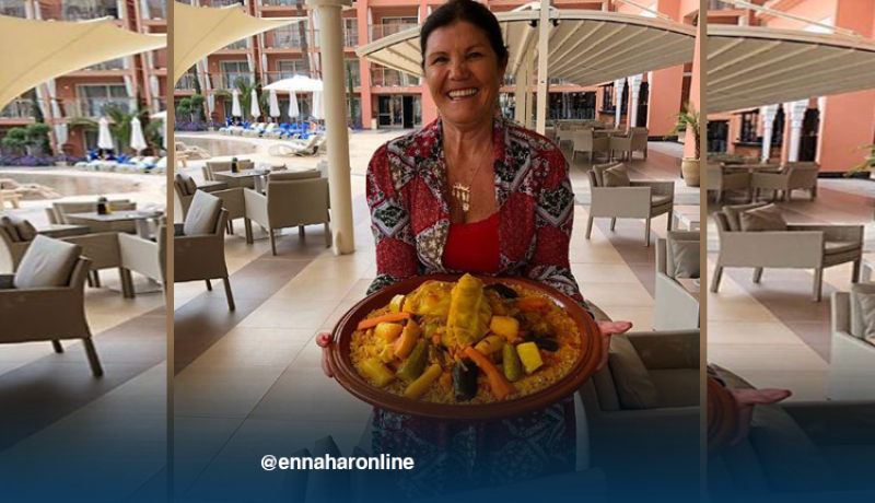 بالصور.. والدة “رونالدو” تنشر صورة لها مع طبق “الكسكس الجزائري” !