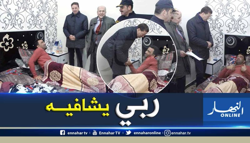 بالصور.. والي قسنطينة يزور مناصر “السياسي”