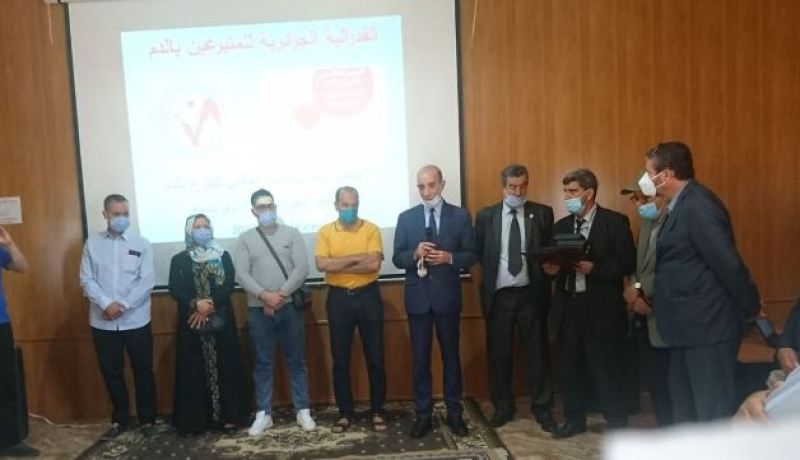 والي البويرة يشرف على إحياء اليوم العالمي للتبرع بالدم ويكرّم الفاعلين في إنجاح العمليات التضامنية