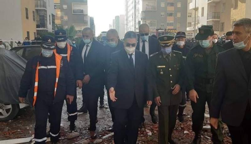 والي وهران يأمر بتحويل عائلات ضحايا انفجار الغاز إلى فندق والتكفل بهم