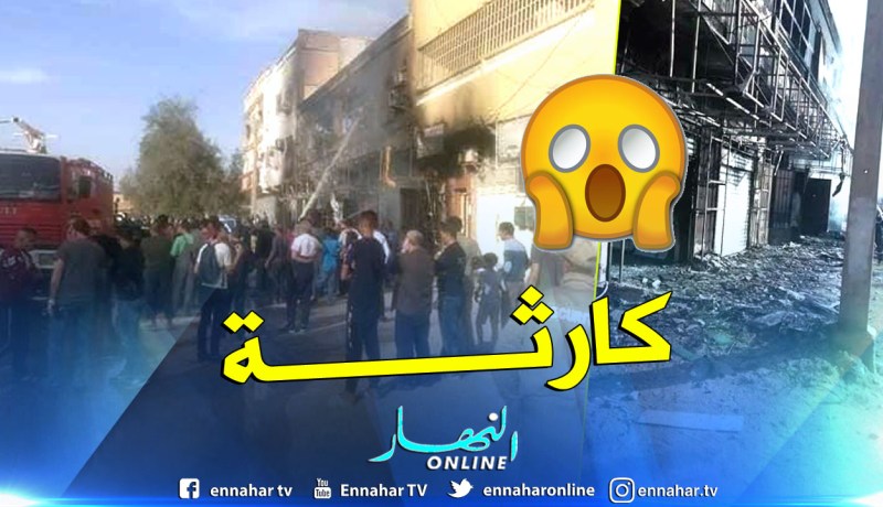 بالصور.. حريق يخلف 3 قتلى بحاسي مسعود في ورقلة