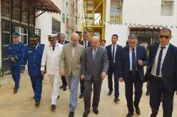 وزير الداخلية يزور مقر إقامة وحدات حفظ النظام العام بزرالدة