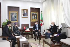 وزير السكن يتباحث سبل التعاون مع سفيرة تركيا في ميدان البناء والبحوث الزلزالية