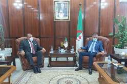 وزير الصحة يستقبل السفير المصري بالجزائر
