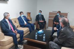 وزير الصحة يصل إلى العاصمة الموريتانية نواكشوط