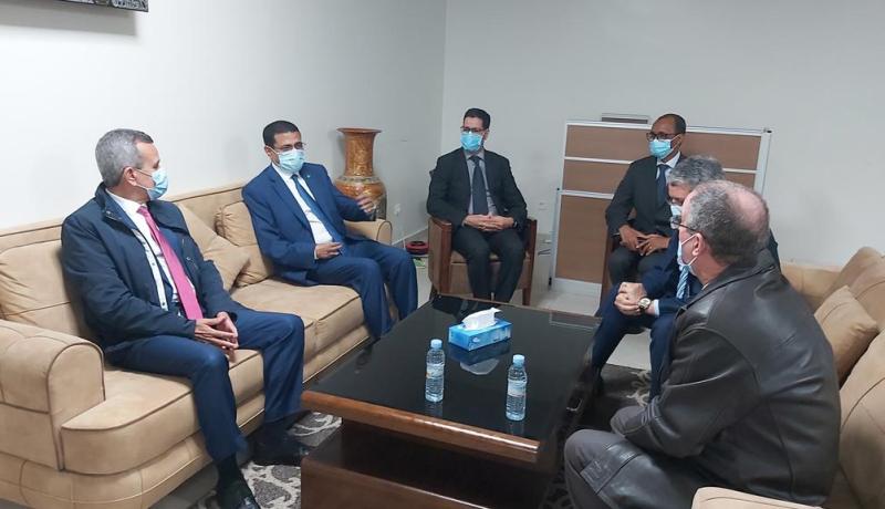 وزير الصحة يصل إلى العاصمة الموريتانية نواكشوط