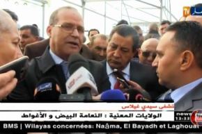 عنابة: وزير الفلاحة يبدي عدم رضاه على مردود الولاية الفلاحي نظرا لإمكانياتها الكبيرة