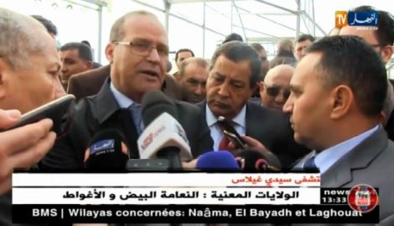 عنابة: وزير الفلاحة يبدي عدم رضاه على مردود الولاية الفلاحي نظرا لإمكانياتها الكبيرة