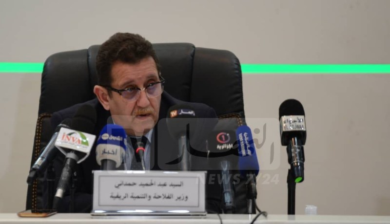 وزير الفلاحة: نحن بعيدون كل البعد عن الأهداف التي تم تسطيرها بسبب بعض المسؤولين