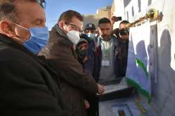 وزير الفلاحة يضع حجر الأساس لمشروع بناء مقر ديوان تطوير الزراعات الصحراوية بالمنيعة