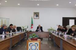 شيعلي يترأس إجتماعا لتقييم تقدم مشاريع الطريق السيار شرق غرب