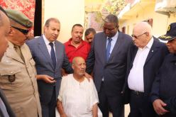 بن مسعود يكرم مجاهدين خلال زيارته لولاية الشلف