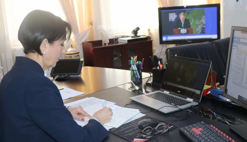 وزيرة البيئة تمثل رئيس الجمهورية في القمة الافتراضية المخصصة للطموح المناخي