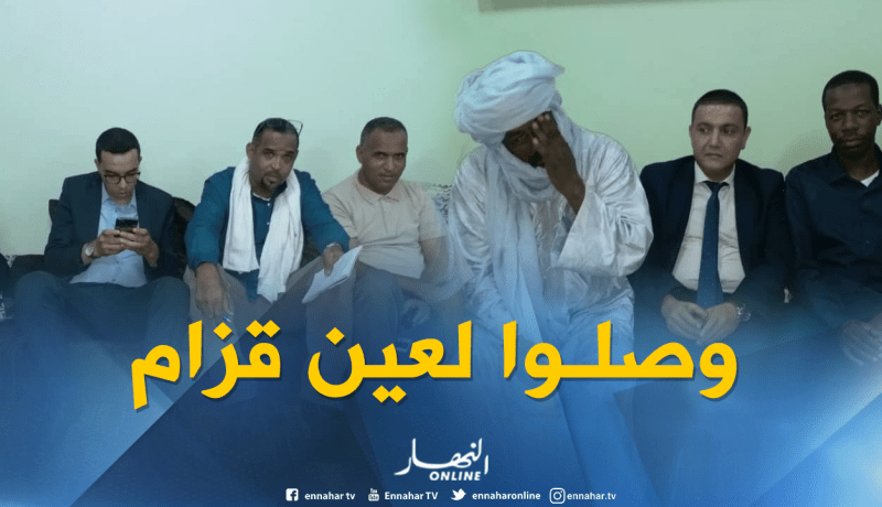 بالصور.. لجنة وزارية مشتركة حلت صباح الإثنين بعين قزام