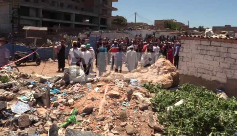 إنهيار سكنات بحي فوضوي في وهران بسبب الأمطار