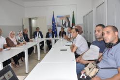 بالصور.. وفد من وزارة العمل في زيارة لولايتي عنابة وسكيكدة
