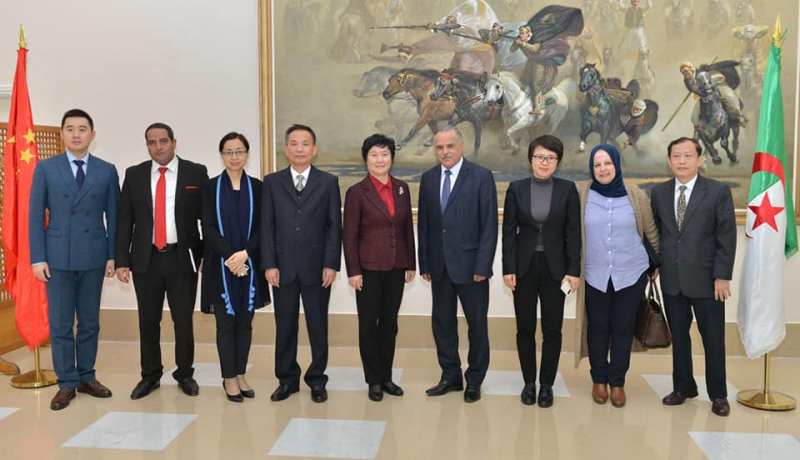 بالصور.. وفد برلماني صيني في زيارة إلى المجلس الشعبي الوطني