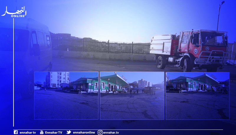 ميلة: إزالة جميع الخيم لمتضرري الزلزال من محطة نقل المسافرين