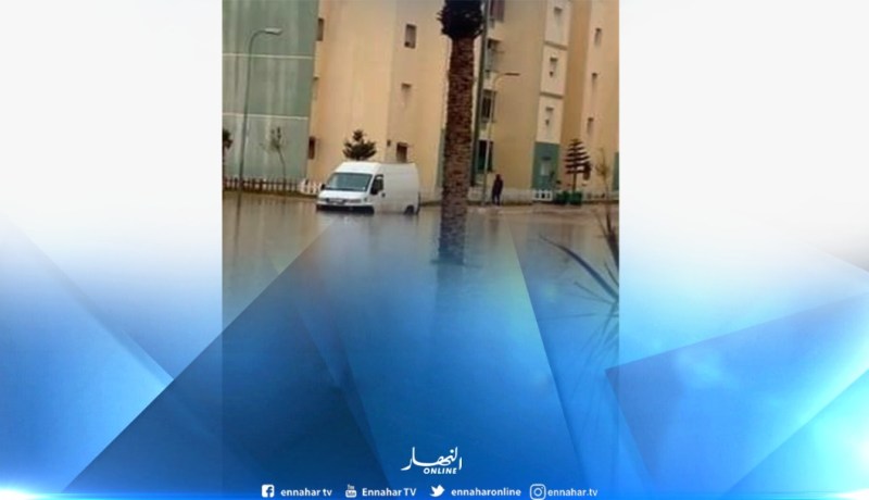 وهران.. السيول تغرق العديد من المنازل والحماية المدنية تتدخل
