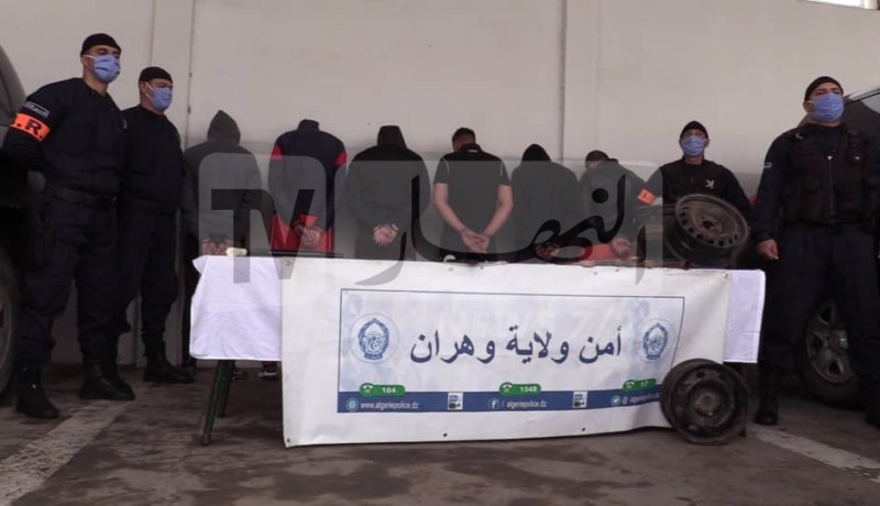 تفكيك شبكة اجرامية متورطة في التعدي على القوة العمومية وكسر حظر التجوال بوهران