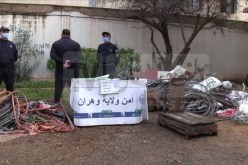 بالصور.. الإيقاع بشخص سرق 12 قنطارا من الكوابل النحاسية في وهران