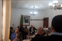 ولد عباس يستقبل حفيد الزعيم الراحل نيلسون مانديلا