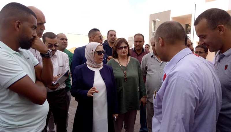 والي عين تموشنت تقف على مدى جاهزية المنشآت التربوية
