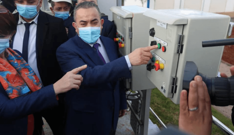 وضع حيز الخدمة محطة تصفية المياه المستعملة للمدينة الجديدة سيدي عبد الله