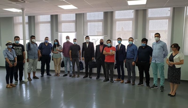 ياسين وليد يستقبل حاملي المشاريع المبتكرة وأصحاب الشركات الناشئة