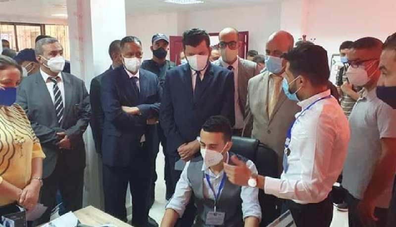 بالصور.. ياسين وليد في زيارة ميدانية إلى ولاية برج بوعريريج