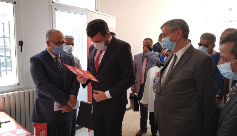 الوزير المكلف باقتصاد المعرفة والمؤسسات الناشئة في زيارة عمل لسيدي بلعباس