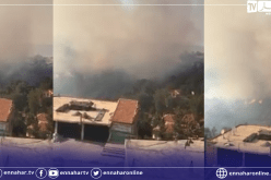 نشوب حريق بقرية تالابات دائرة الأربعاء ناث ايراثن