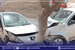 الشلف: جريحان في إصطدام بين سيارتين بمنطقة الخربة في بوزغاية