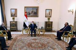 الرئيس المصري يبحث مع لعمامرة آخر تطورات ملف سد النهضة