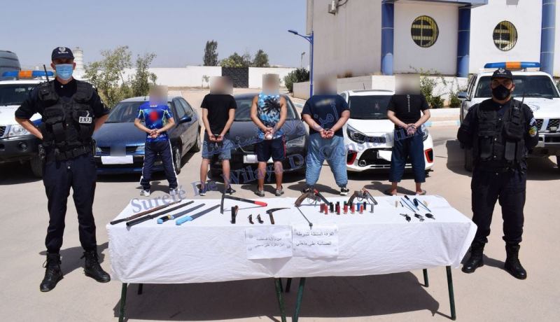 قسنطينة: الإطاحة بعصابة أحياء خطيرة بعلي منجلي