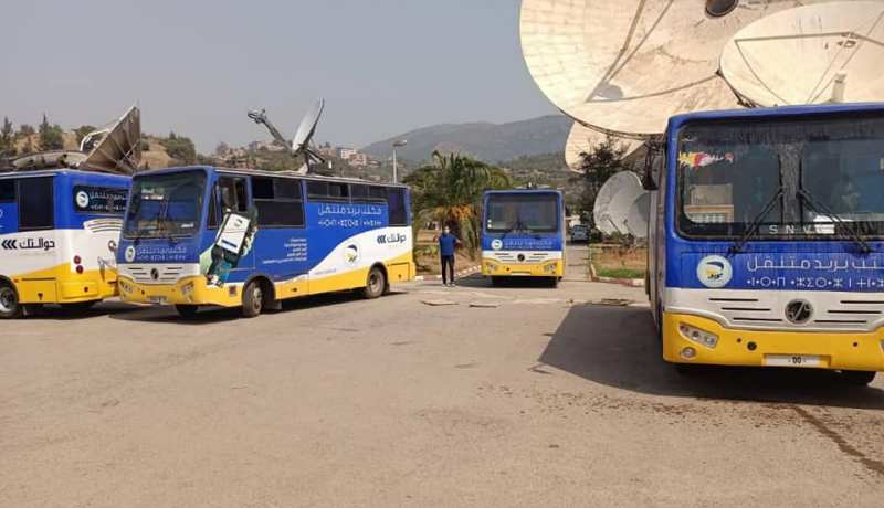  بريد الجزائر: مكاتب متنقلة في الأحياء والقرى المتضررة من الحرائق