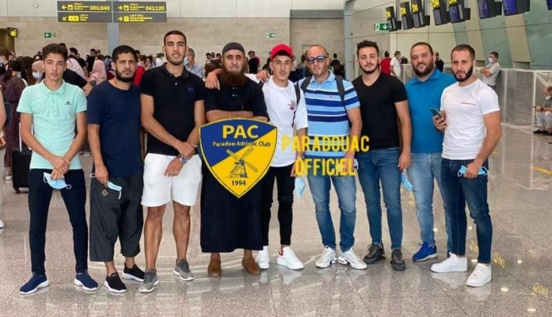 قادري يغادر التراب الوطني للإلتحاق بنادي كورتري البلجيكي