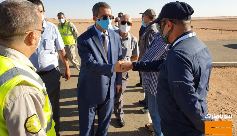 حكار يتفقد مشاريع حقول ايزاران وتينرهرت