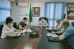 زيتوني يجري لقاءً مع ممثلي الشركة الجزائرية لتوزيع الكهرباء والغاز