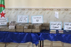 تبسة: توقيف شخصين وحجز 67 كلغ من المخدرات
