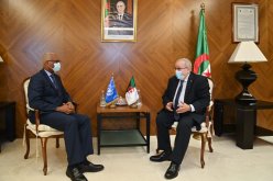 لعمامرة يستقبل المبعوث الخاص للأمين العام للأمم المتحدة