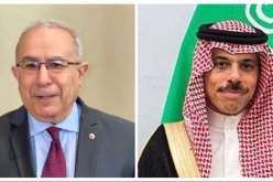 لعمامرة يتلقى اتصالا من الأمير فيصل بن فرحان