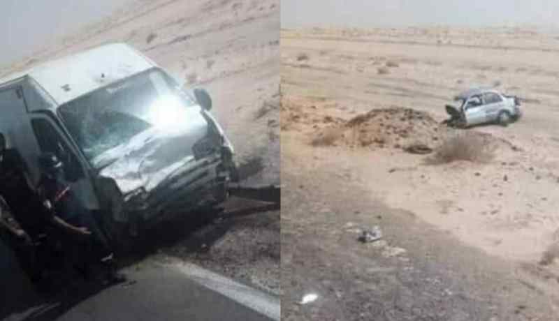 المغير: قتيل و4 جرحى في حادث مرور بسيدي عمران