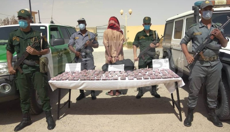 الوادي: توقيف مسافر ينقل المؤثرات العقلية وحجز 9000 قرص مهلوس