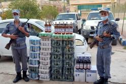 توقيف شخص وحجز زطلة و756 وحدة خمر بتلمسان