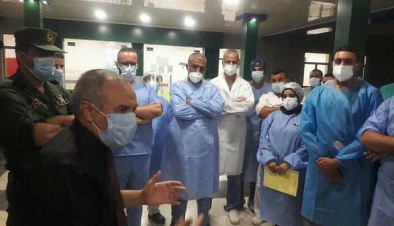 الشلف: الوالي يتفقد الأطقم الطبية بمستشفى الصبحة