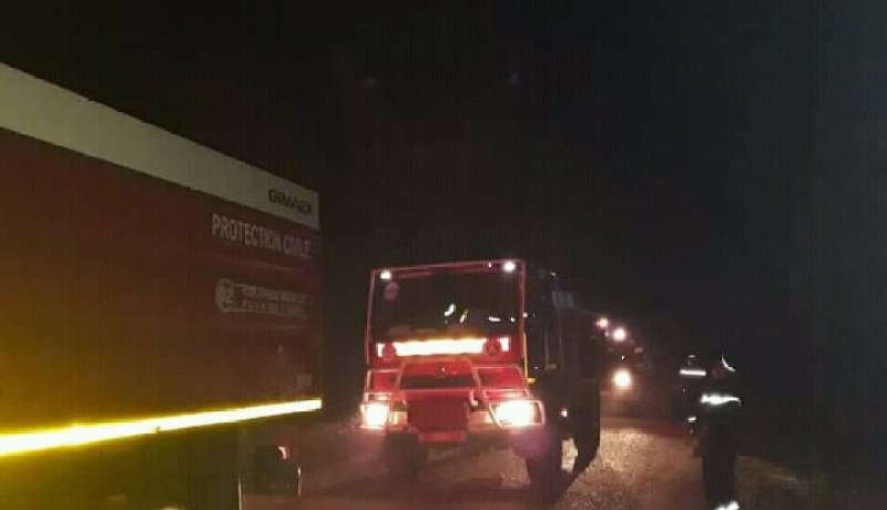 الشلف: إندلاع حريق بغابة وادي المالحة بتنس
